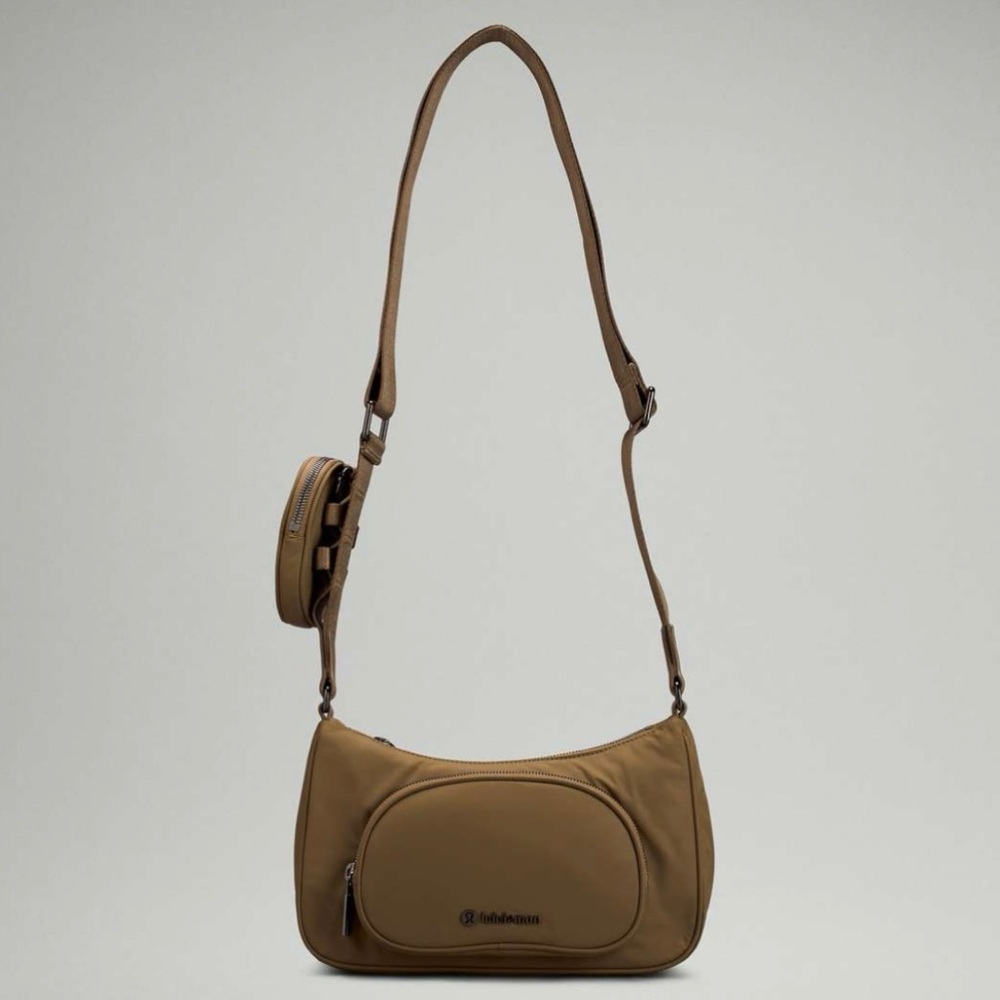 🍋 EUC Lululemon Crossbody With Nano Pouch Artifact